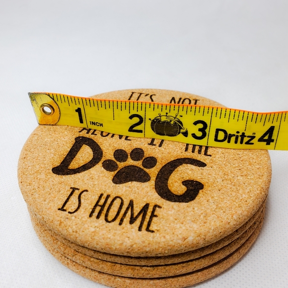 Its Not Drinking Alone If The Dog Is Home Coasters - Picture 3 of 7